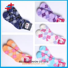 Kinder-Mikrofaser-Polyester-Socken mit Frottee-Frottee- / Mikrofaser-Socken China / maßgeschneiderte Handtuch-Socken